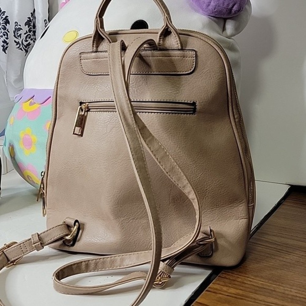 Beige Large Backpack - image 2